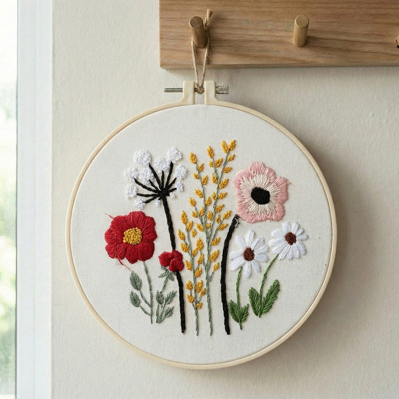 Blocq Linnea BlocqBloom™ – Ett kreativt broderikit i trä