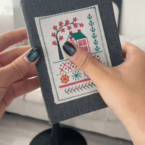 Blocq BlocqStitch™ – Broderibok för Kreativitet & Lugna Stunder