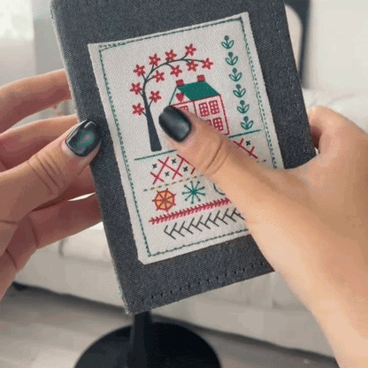 Blocq BlocqStitch™ – Broderibok för Kreativitet & Lugna Stunder